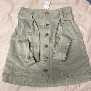 Young Fabulous & Broke denim skirt